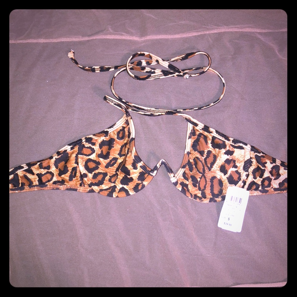Cheetah Bikini top